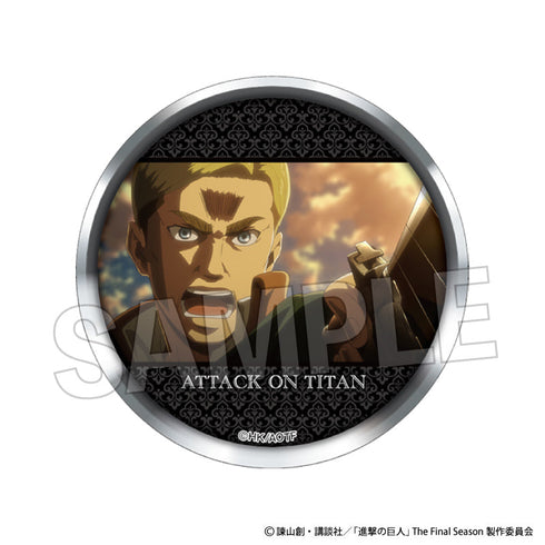『進撃の巨人』ギラギラ缶バッジ 22